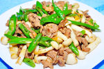 青椒蘑菇炒肉