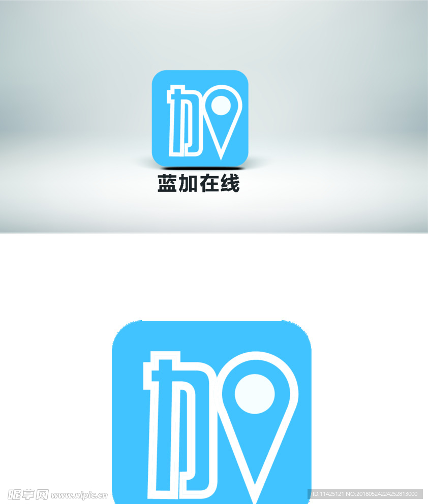 加logo