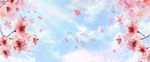 清新花卉背景