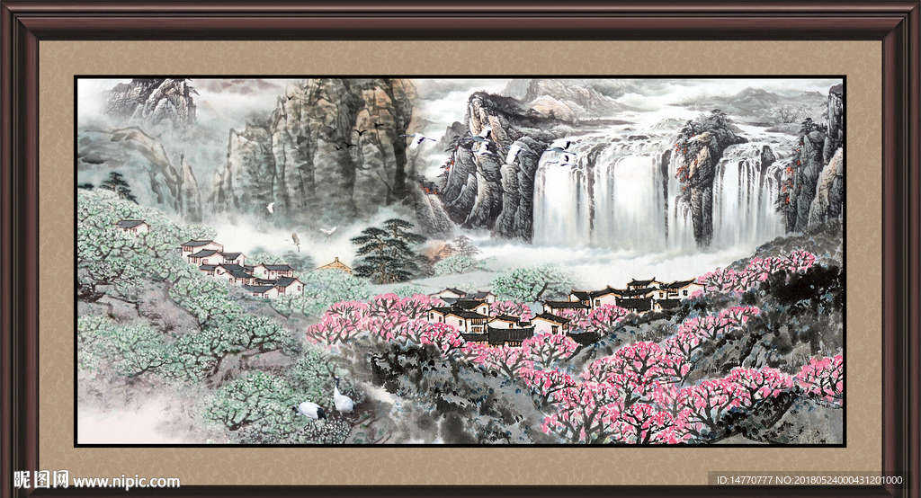 山水国画
