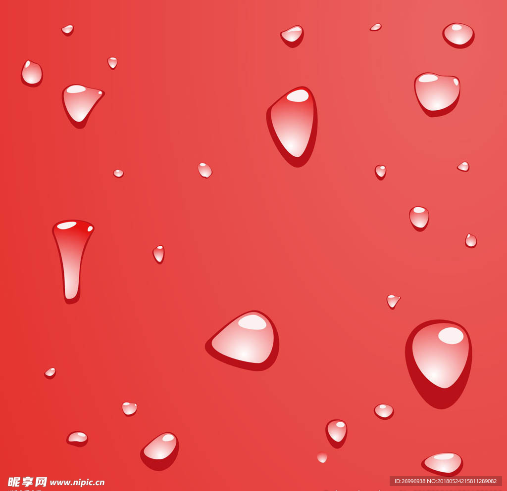 水滴背景图片