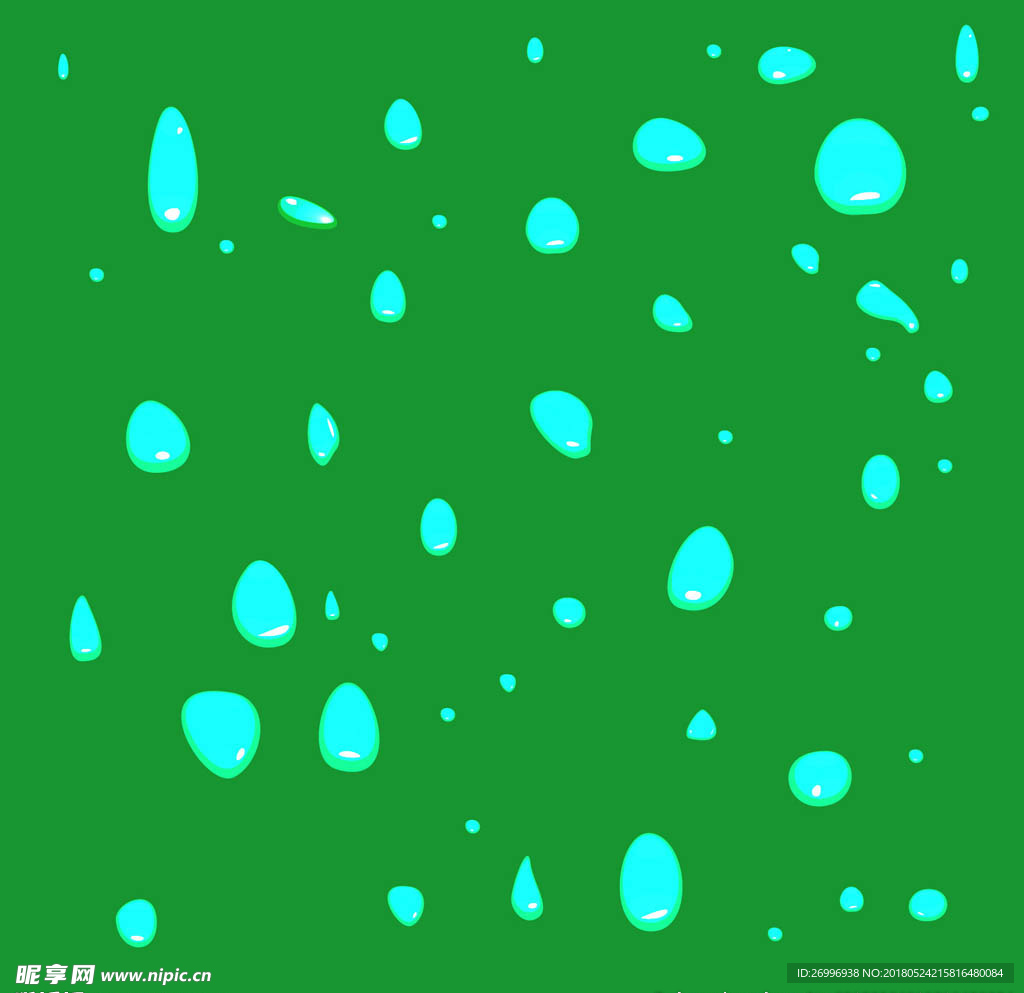 水滴背景图片
