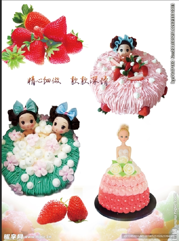 生日蛋糕海报