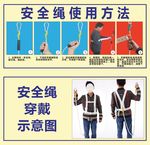 安全绳使用说明