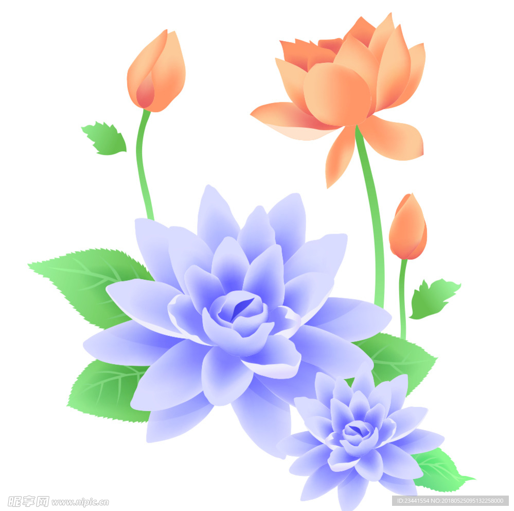门玻璃图案花