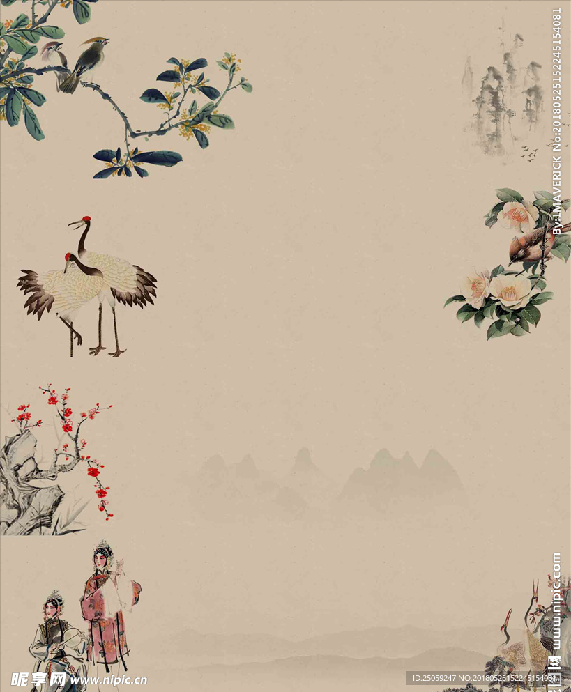 中国风背景