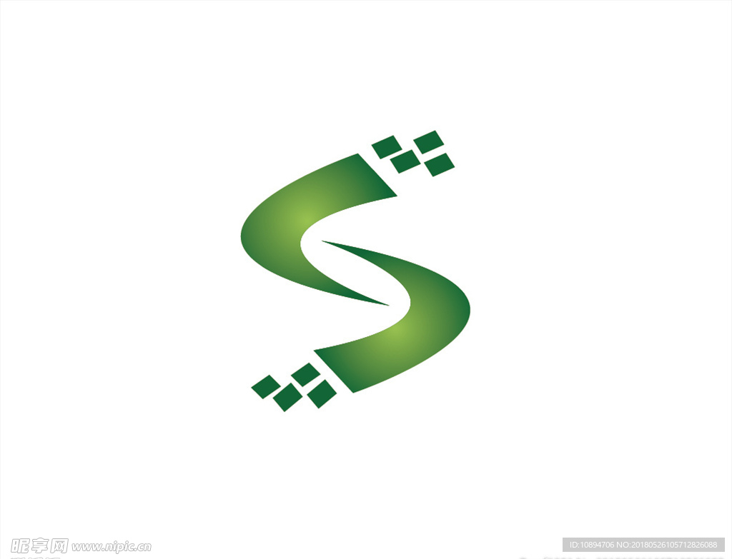 绿色科技LOGO设计