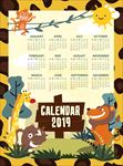 卡通2019年历