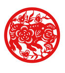 传统剪纸图案图片