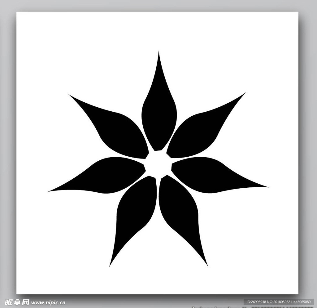 剪纸玫瑰花图片
