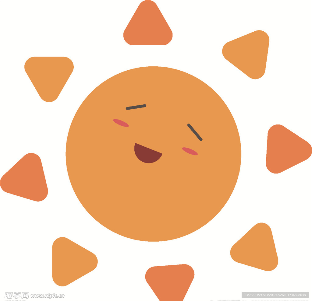 卡通   太阳     卡通太