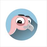 手绘插画动物