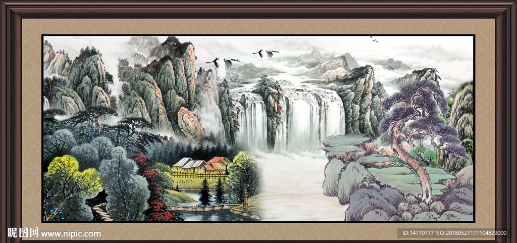 山水国画