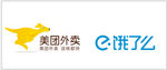 美团 饿了么 logo