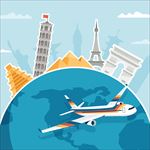 旅行插画