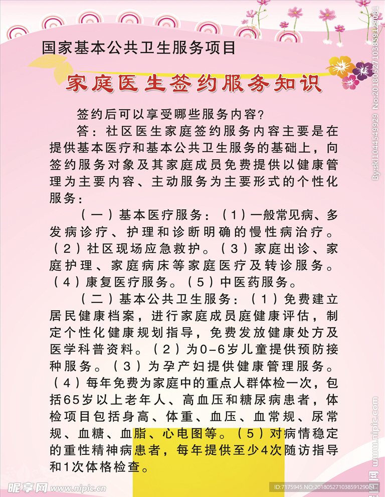家庭医生签约服务知识