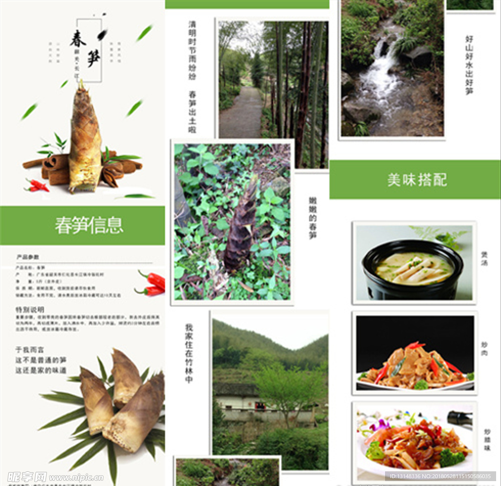 春笋详情页