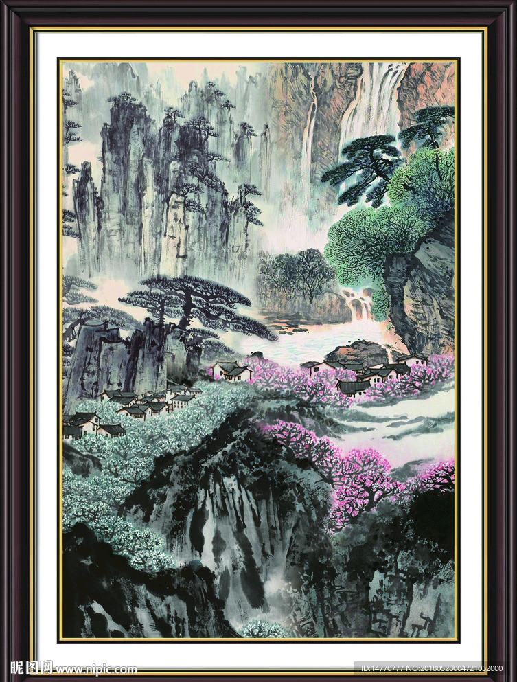 山水国画