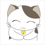 手绘卡通猫