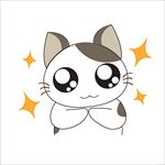 手绘卡通猫