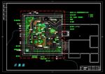 别墅屋顶花园CAD图纸