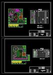 屋顶花园全套图设计CAD