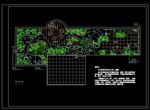 屋顶花园小庭院CAD