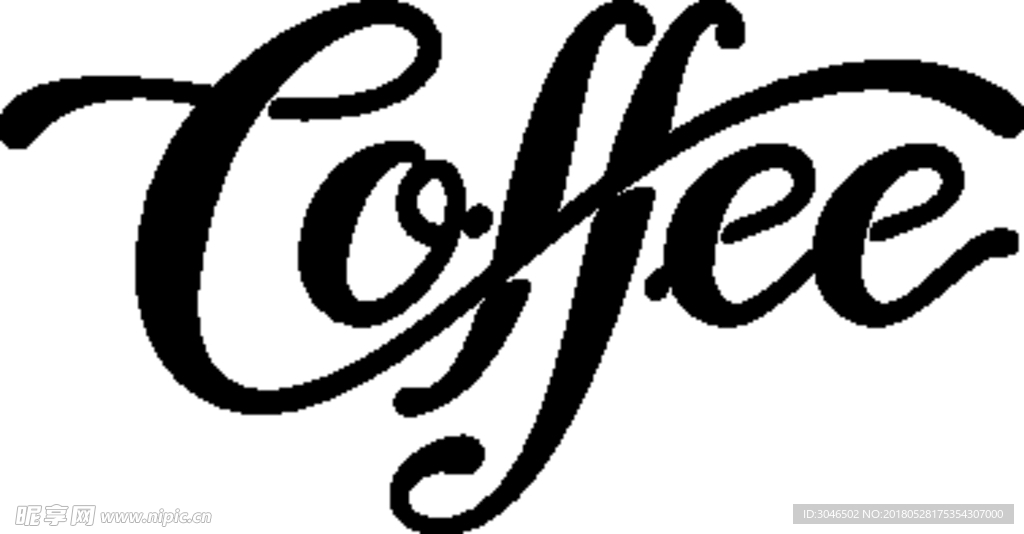 coffee咖啡店logo标志