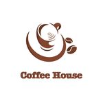 咖啡屋咖啡店logo标志设计