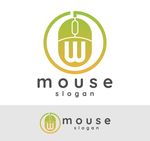 mouse鼠标logo图标设计