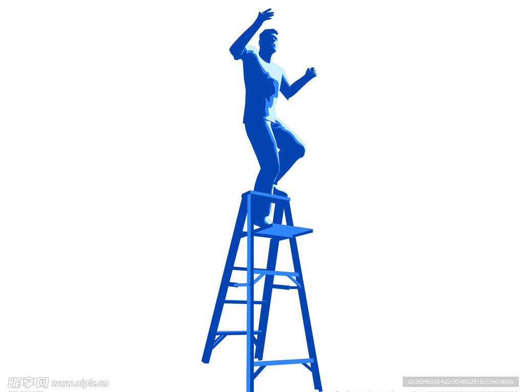 摄像人物剪影图片