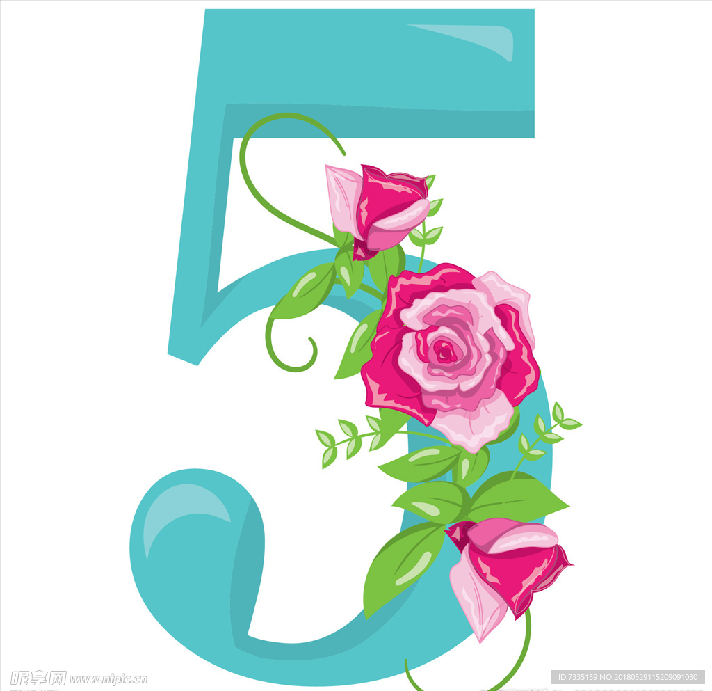 花数字