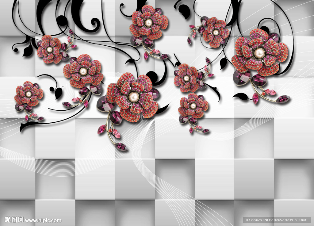 3D 墙 3D立体 立体背景墙