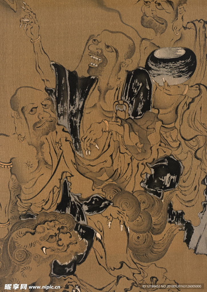 布纹图案