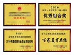 美妆培训机构木托奖牌
