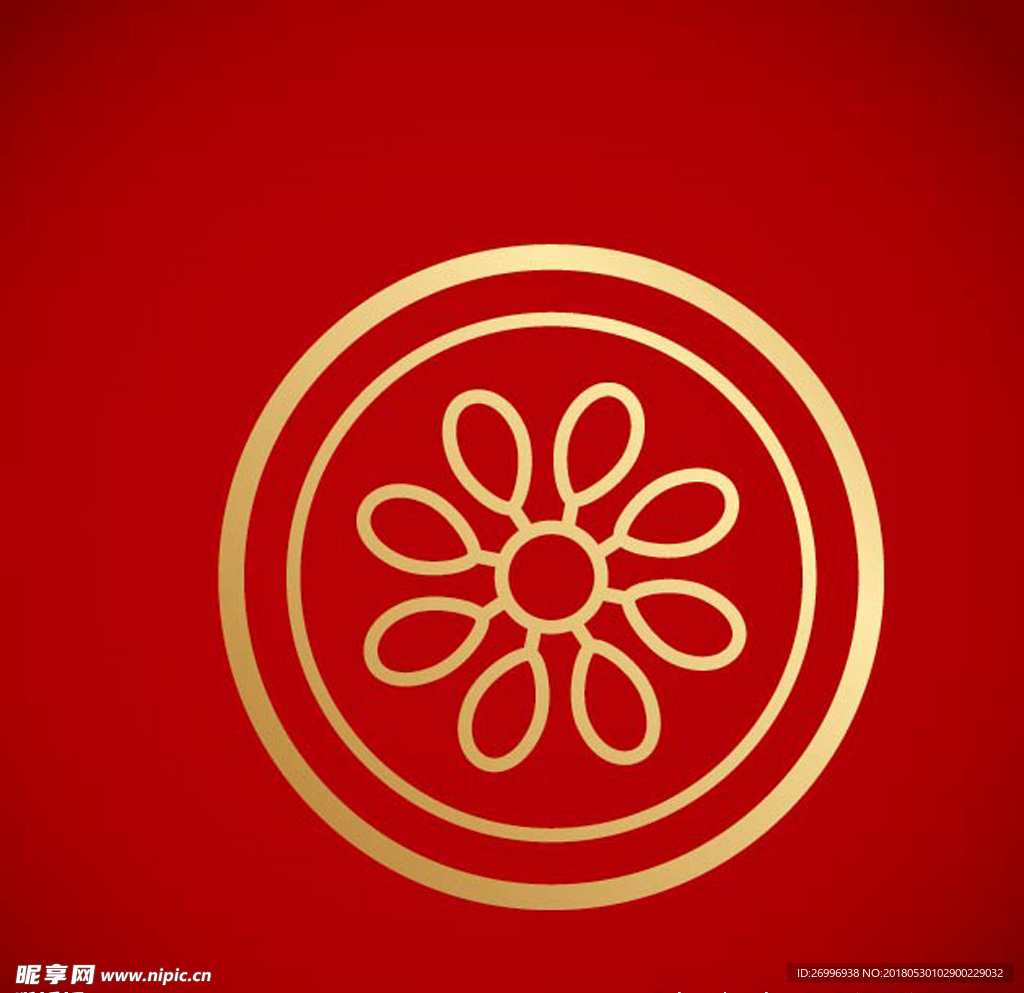 简单古典花纹