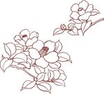硅藻泥电视墙 矢量花纹 背景墙