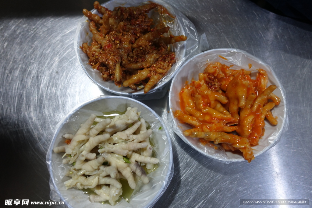 酸辣凉鸡脚