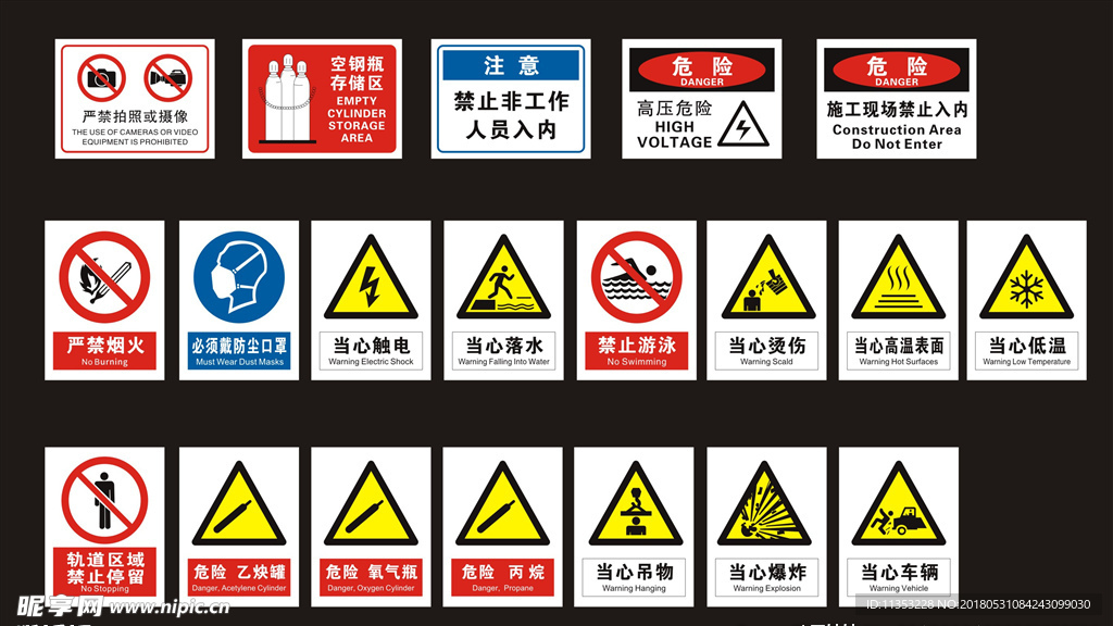 危险警示标识