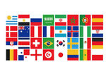 2018世界杯参赛国国旗