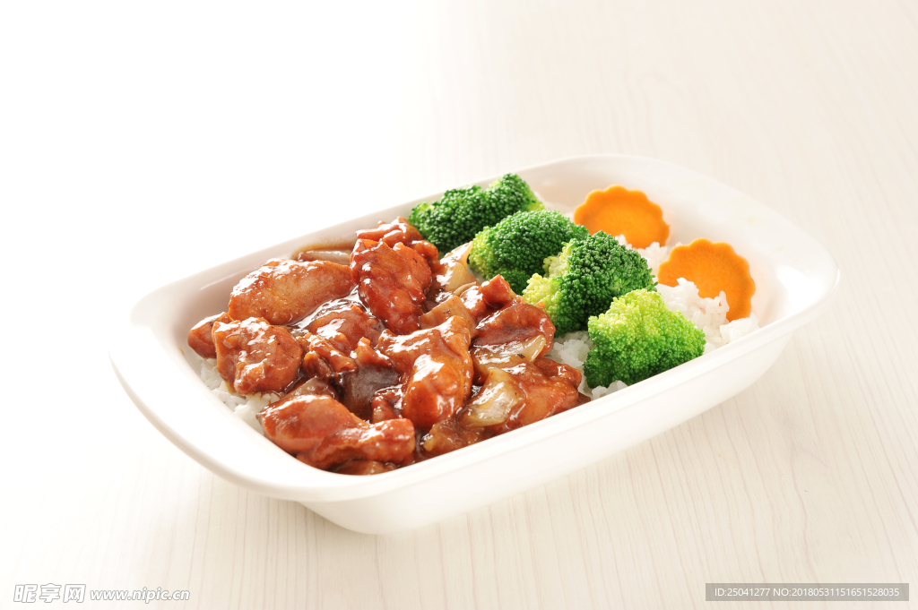 叉烧鸡肉饭