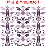 欧式花纹