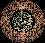 金色花纹