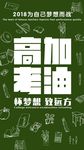 高考励志海报 跃龙门 鲤鱼跃龙