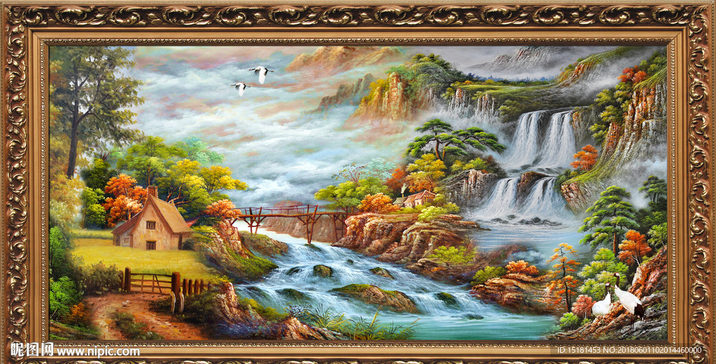 风景油画