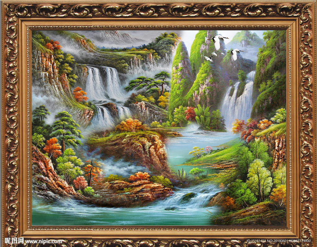 风景油画
