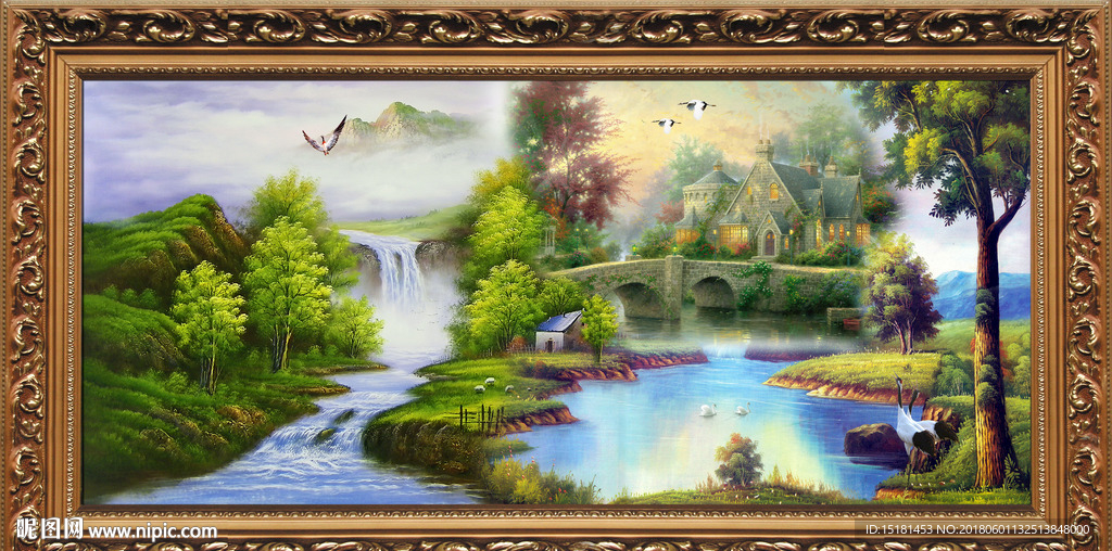 风景油画