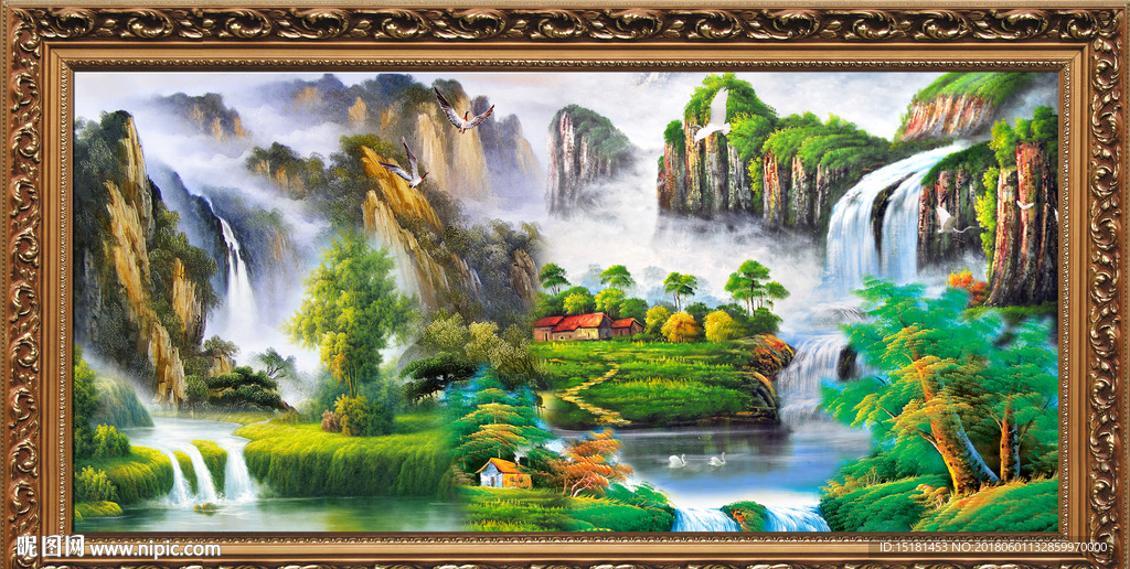 风景油画