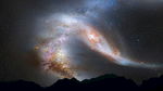仙女座星系 银河 星空