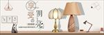 灯具 数码 家电全屏 海报